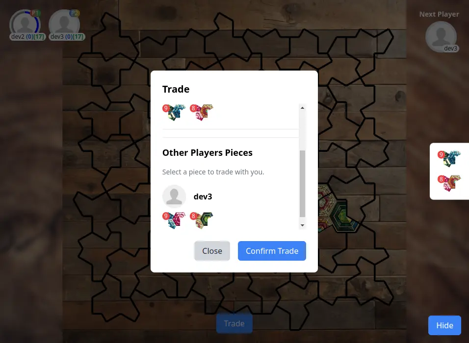 Trading Tiles